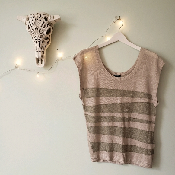 Club Monaco Metal Mesh Sweater Tank - Picture 9 of 11